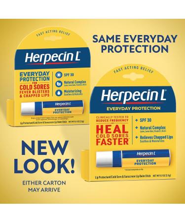 Herpecin L Lip Protectant SPF 30 0.10 oz (Pack of 4) - Buy Online on GoSupps.com