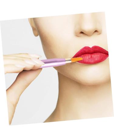 25 Pcs Retractable Lip Brush Set - Portable Cosmetic Lipstick Applicator & Exfoliating Makeup Tool - Assorted Colors - Buy Online on GoSupps.com