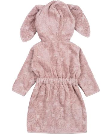 M sli by Green Cotton Baby Girl Bathrobe Bunny 98 - Soft & Cozy Nightingale Design | International Shipping Available - Buy Online on GoSupps.com
