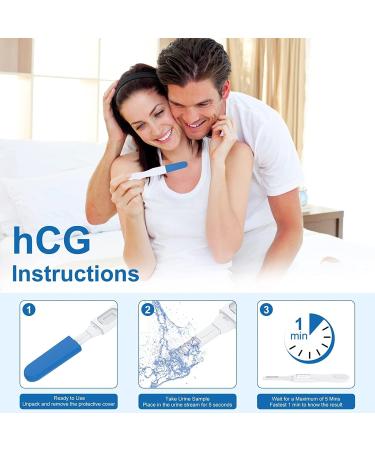 MomMed 6 Pack Midstream Pregnancy Test - Home Pregnancy Test Early Detection Test Incredibly Accurate Super Fast Results HCG Testing Kit (6 pack-Blue) - Buy Online on GoSupps.com