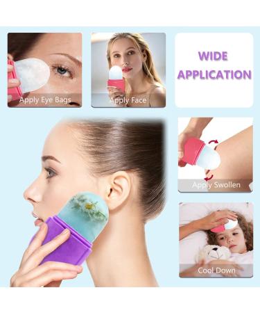 Buy Ice Roller for Face & Eye | 2022 New Ice Facial Roller for Skin Care - Shrink Pores Brighten Skin Relax Muscles (Pink - Buy Online on GoSupps.com