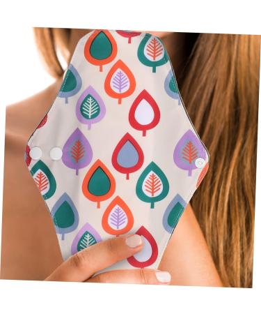 8 Pack Washable Menstrual Pads - Reusable Cloth Period Pads for Women - Portable Feminine Supplies - Buy Online on GoSupps.com