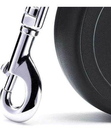 Flexi Retractable Dog Leash 16 ft - Medium/Large Black | Premium Pet Leash for Dogs - Buy Online on GoSupps.com