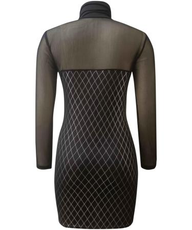 Shop D-Black XXL Glitter Evening Dresses | Elegant Simple A-Line Sheath Dresses for Ladies - Buy Online on GoSupps.com