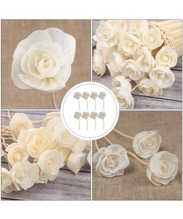 Cabilock Aroma Sticks Diffuser Set - 8 Replacement Rattan Sticks for Essential Oil & Aromatherapy - Wood Fragrance Diffuser with Artificial Flower Head - Buy Online on GoSupps.com