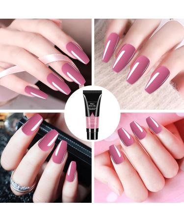 Gel Extension Nail Glue - Nail Extension Glue Gel Nail Extension Nail Gel Professional Easy to Use Long-Lasting Art Nail Glue for Salon Easy at Home for Natural Rowces Pgp003 - Buy Online on GoSupps.com