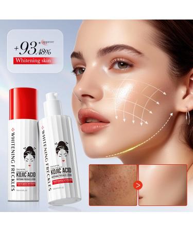  Cynamus Kojic acid face lightening cream 100 ml moisturizing and lightening face cream anti-wrinkle and firming hydrating - Buy Online on GoSupps.com