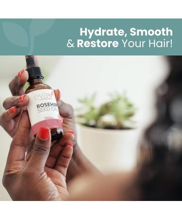Organic Rosehip Seed Oil (2 Fl Oz) for Face - Stretch Mark & Scar Removal, Reduces Inflammation & Boosts Collagen Production - Radiant Skin & Facial Oil - Buy Online on GoSupps.com