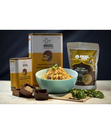 Rigel Spices Cold Pressed Peanut Oil - 1L PET | 100% Natural & Freshly Milled - Buy Online on GoSupps.com