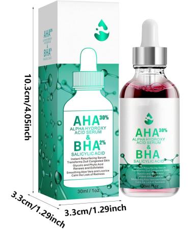 Fruit Acid Essence Glycolic Acid and Phytic Acid Facial Serums 30ml Instant Resurfacing Serums Removes dead skin cells and dirty pores Tsuchiya - Buy Online on GoSupps.com