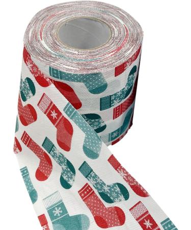 Christmas Decorative Toilet Paper | Soft Printed Toilet Paper | Sturdy Paper Roll for Birthday Party Favors Cute Festival Decorations for Indoor and Outdoor Dobooo - Buy Online on GoSupps.com