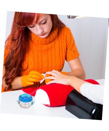 minkissy 3pcs Nail Art Crystal Cup Nails Glass Dish Lid Bowl Cup Nail Liquid Cup Mini Crystal Bowl Vitroleros Para Mini Pen Washing Bucket Equipment Mix White Crystal 6.5x6.5cmx3pcs Lake Bluex3pcs - Buy Online on GoSupps.com