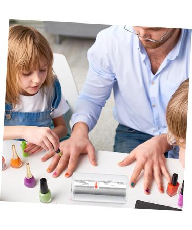 minkissy Art nail foil metallic leaf flakes nail polish warp flakes nail tin wrap manicure scraping remover nail polish foil soak off foil art foil nail tool Tin foil Gold - Buy Online on GoSupps.com