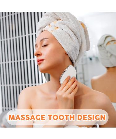 Shop Premium Gua Sha Tool | Metal Face & Body Massage Comb for Tightening & Reducing Swelling Internationally - Buy Online on GoSupps.com