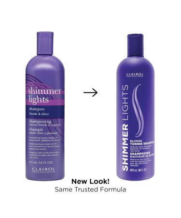 Shimmer Lights Hair Shampoo 16 fl oz - Brighten & Tone Blonde Hair - Buy Online on GoSupps.com