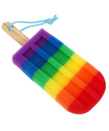 minkissy Sponge Bath Kid's Ice Cream Bath Ball & Exfoliating Sponge Body Wash Scrubber Sponges Bath Sponge Body Wash Sponge Bathing Skin Scrubber High Density Shower Supplies Child