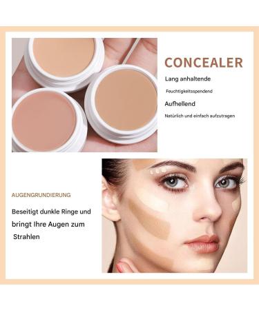 Correcteur sous les yeux - Cr me correctrice de peau - Imperm able et longue dur e - Couverture compl te pour les cernes et les taches - Pour les filles - Pour mariage et f tes Couleur plate - Buy Online on GoSupps.com