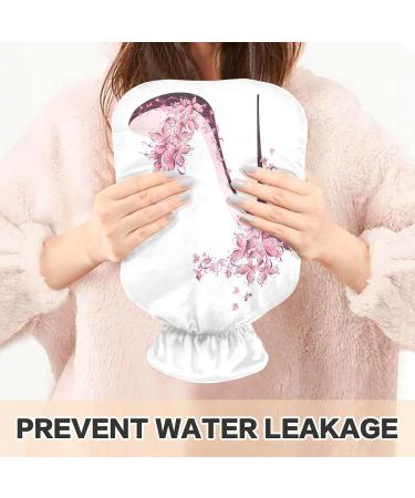 High Heel Hot Water Bottle with Butterflies | 1L BAP-Free Small Hot Water Bag for Pain Relief - Ideal for Bed Hands & Feet - Buy Online on GoSupps.com