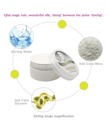KOWLOON Hair Color Wax - Instant Hairstyle Cream for Men & Women | 3.52 oz Natural Hair Wax for Party Cosplay & Halloween - Buy Online on GoSupps.com