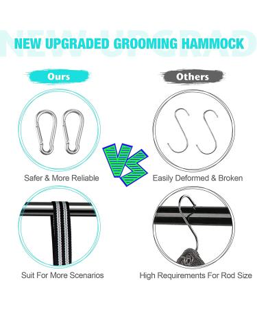ATESON Dog Cat Grooming Hammock - Deluxe Pet Nail Trimming Harness XL for X-Large Dogs - Buy Online on GoSupps.com