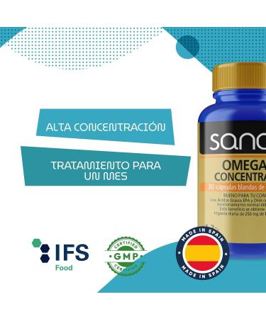 SANON omega 3 concentrated 30 capsules of 1418.9 mg - Buy Online on GoSupps.com