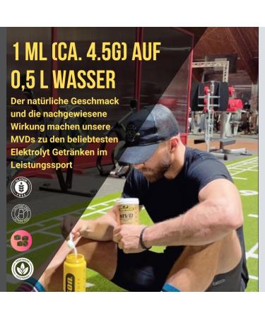 Peeroton Mineral Drink Vitamin Drink Blood Orange 300 g - Buy Online on GoSupps.com