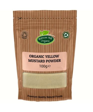 Organic Yellow Mustard Powder 100g by Hatton Hill Organic