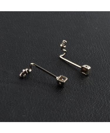 100pcs Metal Rimless Eyeglass Nose Pads - Optical Frame Accessories for Comfort - Buy Online on GoSupps.com