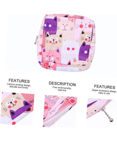 Buy Gleavi Aunts Towel-Keeping Bag - Stylish Zipper Wallet for Girls & Women | Sanitary Napkin & Diaper Travel Holder - International Shipping Available - Buy Online on GoSupps.com