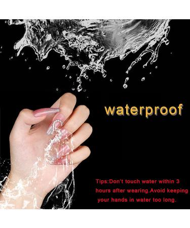 Waterproof Double Side Gel Nail Glue for Press On Nails - 1200pcs (50 Sheets) - Buy Online on GoSupps.com