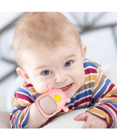 Chuya Teething Toys for Babies 3-12 Months | BPA-Free Silicone Baby Teethers | Dust-Proof & Easy to Clean | Chew Toy for Infants & Toddlers | No Drop Design | 2 Pack (Blue & Pink) - Buy Online on GoSupps.com