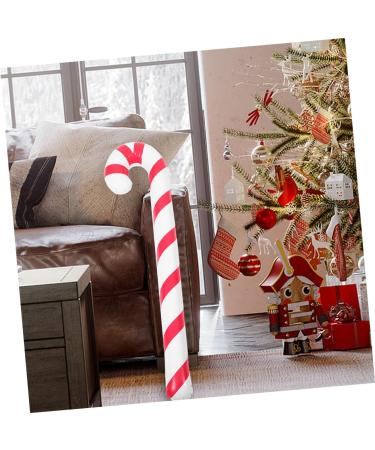 CIMAXIC 10pcs Inflatable Crutches Inflatable Candy Canes Christmas Balloon Pencil Candy Boxes Toys Joke Pvc - Buy Online on GoSupps.com
