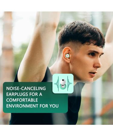 Viodmss Ear Plugs Anti-Noise Earplugs for Sleeping Noise Reduction Reusable Earplugs Noise Cancelling for Hearing Protection-Perfect for Sleep - Buy Online on GoSupps.com