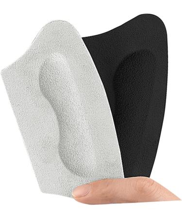 Leather Heel Sticker Cushions for Women - 2 Pairs | Comfort Inserts & Grips for Loose High Heels - Assorted Colors - 12x5.7cm - Buy Online on GoSupps.com
