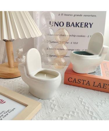 Scented Toilet Style Soy Candles - Funny Romantic Gifts for Valentine's Day Christmas & Birthdays | Aromatherapy Candle for Bedroom Office & Bar - Buy Online on GoSupps.com
