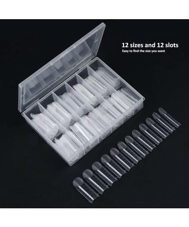 Poly-Extension Gel Nail Forms-Poly-Nail Gel Forms 120pcs Nail Extension Tips Set Acrylic False Nails Manicure Tool Toe Nail Forms For Large - Buy Online on GoSupps.com