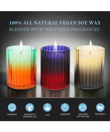 HOME & RELAX Scented Candle | Natural Soy Wax | Special Shape & Multi-Colors | 48-Hour Burn | Perfect Gift for Birthdays & Men s Bedroom D cor - Buy Online on GoSupps.com