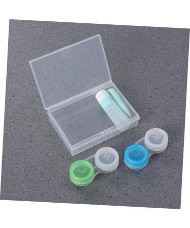 Buy Homsfou 2-St Lens Container - Stylish Double Boxes for Contact Lens Storage | International Shipping Available - Buy Online on GoSupps.com