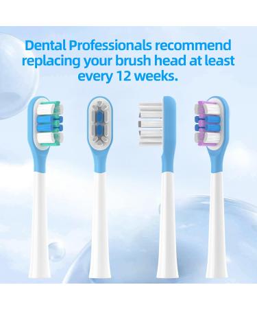 10 Pack Compatible Laifen Wave Electric Toothbrush Replacement Heads - Super Clean & International Shipping - Buy Online on GoSupps.com