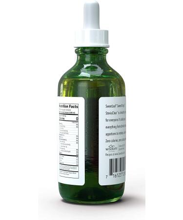 SWEETLEAF Stevia Clear Liquid 4 Oz (2 Pack) - Natural Sweetener, Zero Calories - 4 Fl Oz x 2 - Buy Online on GoSupps.com