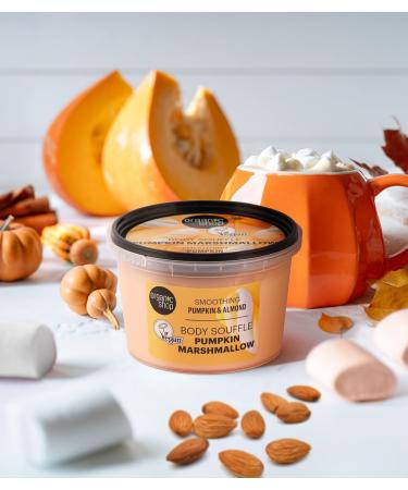 Organic Pumpkin Marshmallow Body Souffle with Almond Oil | 250ml - Buy Online on GoSupps.com