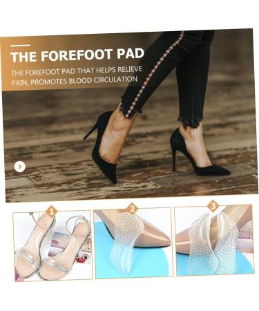 3 Pairs Forefoot Pad Gel Arch Support | Ultimate Comfort & Protection for Feet - Shop Now - Buy Online on GoSupps.com
