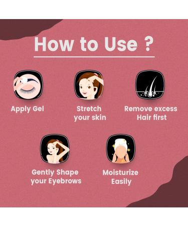 Floren 3 Pack Eyebrow Razors for Women | Eyebrow Precision Shaper | Reusable and Salon Look - Dermaplaning Tool and Eyebrow Shaping | Eyebrow Razor for Flawless Eyebrows and Skincare | Easy to Hold - Buy Online on GoSupps.com