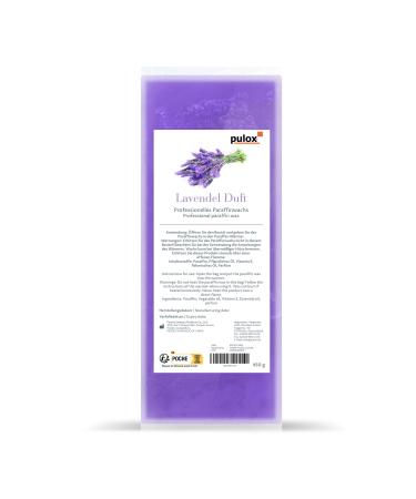 Pulox Paraffin Wax Lavender 450 g - Nourishing paraffin wax for paraffin baths and wax warmers