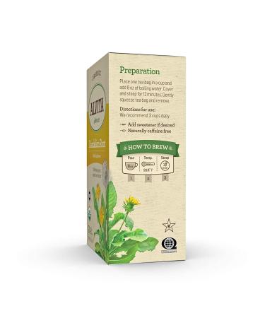 Alvita Organic Dandelion Root Tea - 24 Count Pack | Herbal Wellness - Buy Online on GoSupps.com