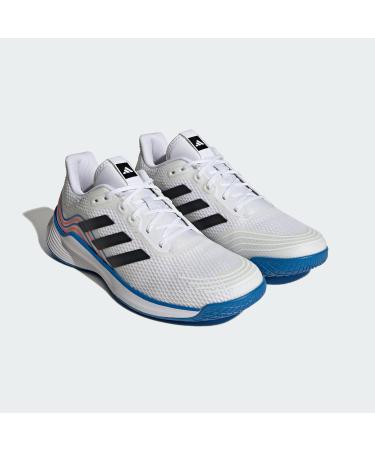 Buy adidas Men's Novaflight Volleyball Shoes - 46 EU Ftwr White/Core Black/Bright Royal | International Shipping - Buy Online on GoSupps.com