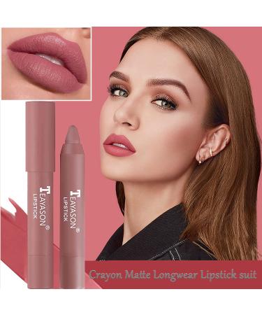 3 Colors Liquid Matte Lipstick Set - Long Lasting, Waterproof & Nourishing Lip Gloss for Women - Buy Online on GoSupps.com
