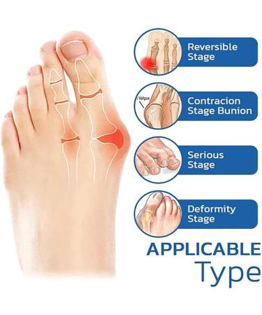 Anti Bunions Health Socks - 5 Pairs Orthopedic Toe Socks for Bunion Relief and Comfort - Breathable Split Toe Design (Black) - Buy Online on GoSupps.com