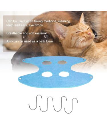 Zwzrfmzhml Dog Care Hammock - Pet Fur Care Application & Nail Cutting Harness (Blue) for Dog Lovers - Buy Online on GoSupps.com