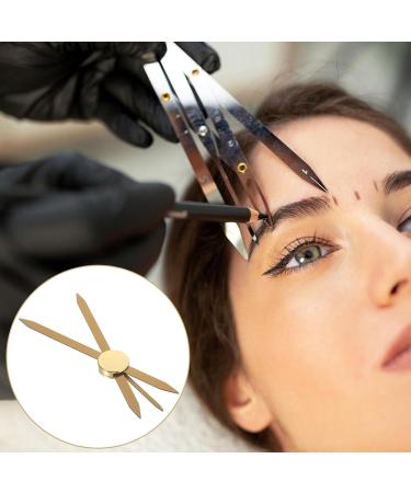 NOLITOY Eyebrow Stencil Eyebrow Guide Ruler Golden Ratio Positioning Shaping Caliper Eyebrow Measuring Tool - Buy Online on GoSupps.com
